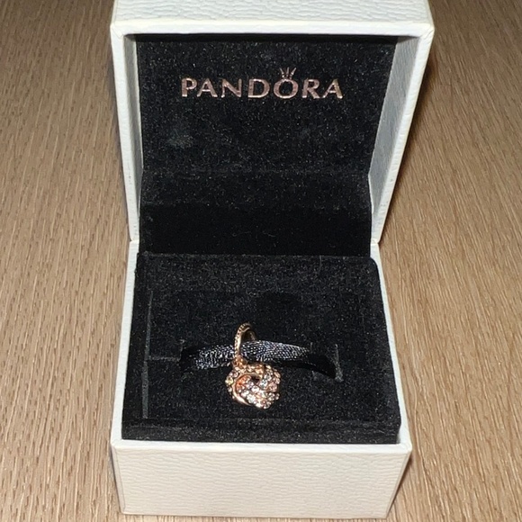 Pandora Jewelry - NWOT - Pandora (Retired) Shimmering Knot Pendant